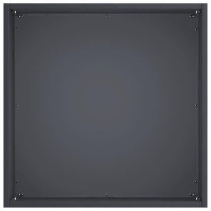 Garden Planter Anthracite 20 x 20 x 20 cm Cold-rolled Steel
