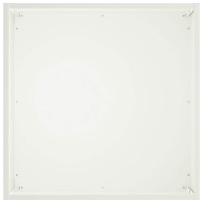 Garden Planter White 25 x 25 x 25 cm Cold-rolled Steel
