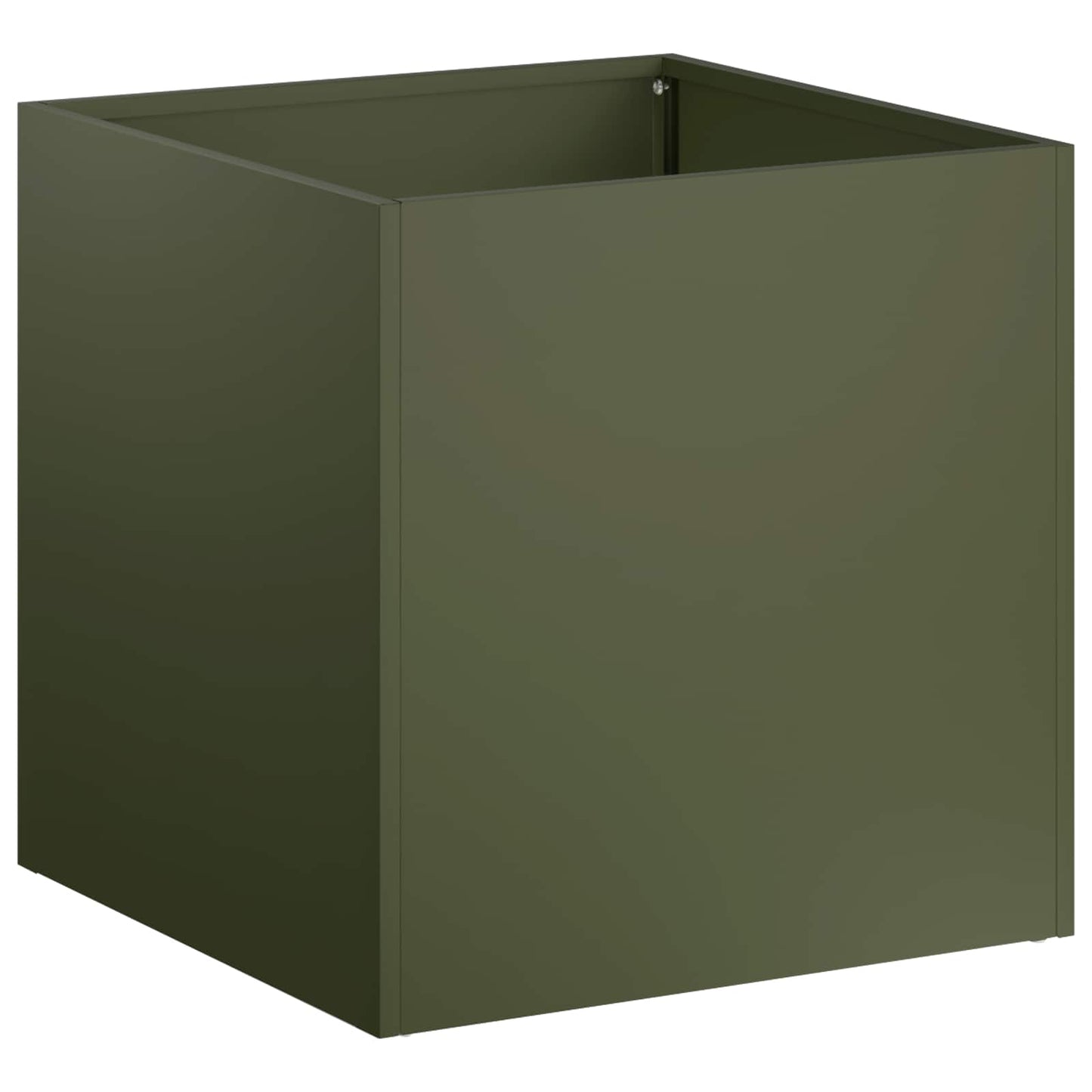 Garden Planter Olive Green 25 x 25 x 25 cm Cold-rolled Steel
