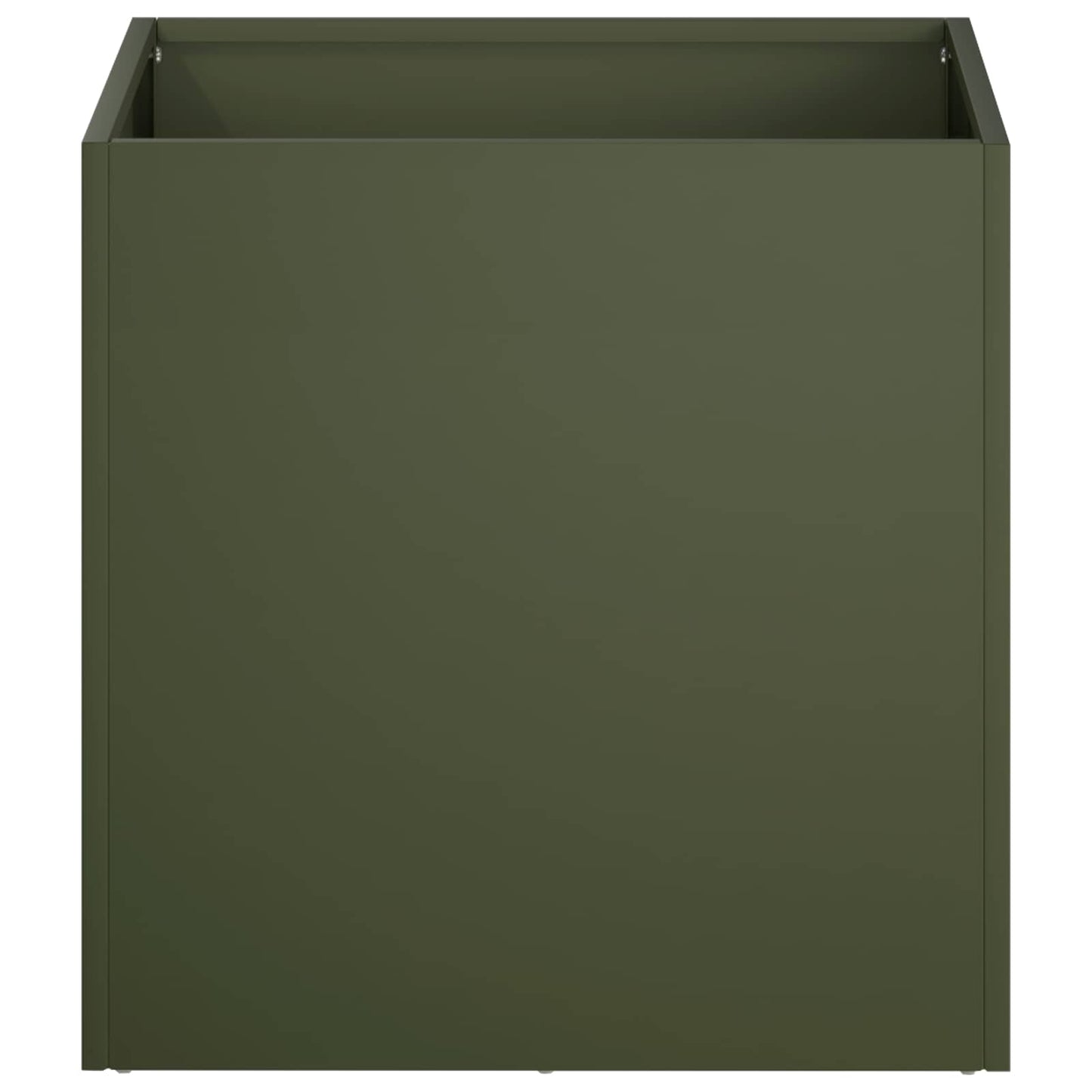 Garden Planter Olive Green 25 x 25 x 25 cm Cold-rolled Steel