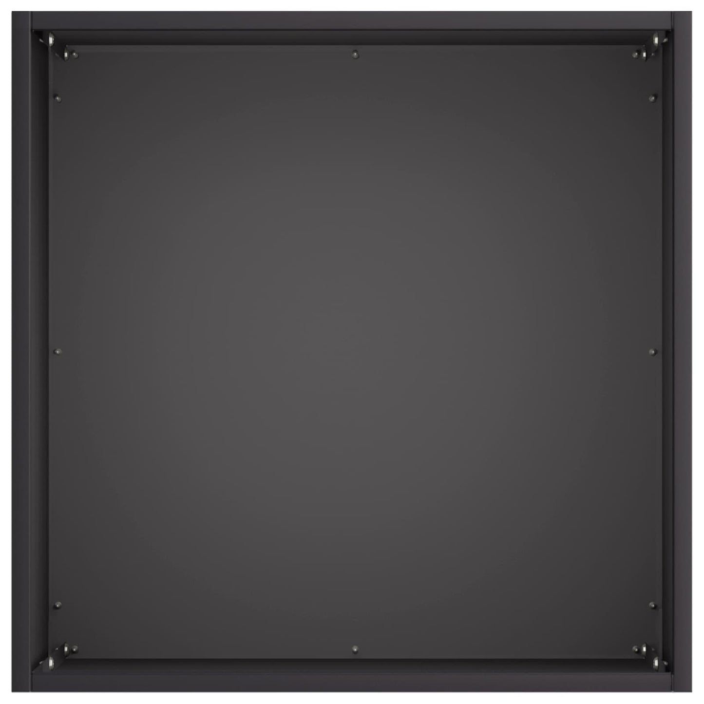 Garden Planter 2 pcs Black 45 x 45 x 45 cm Cold-rolled Steel