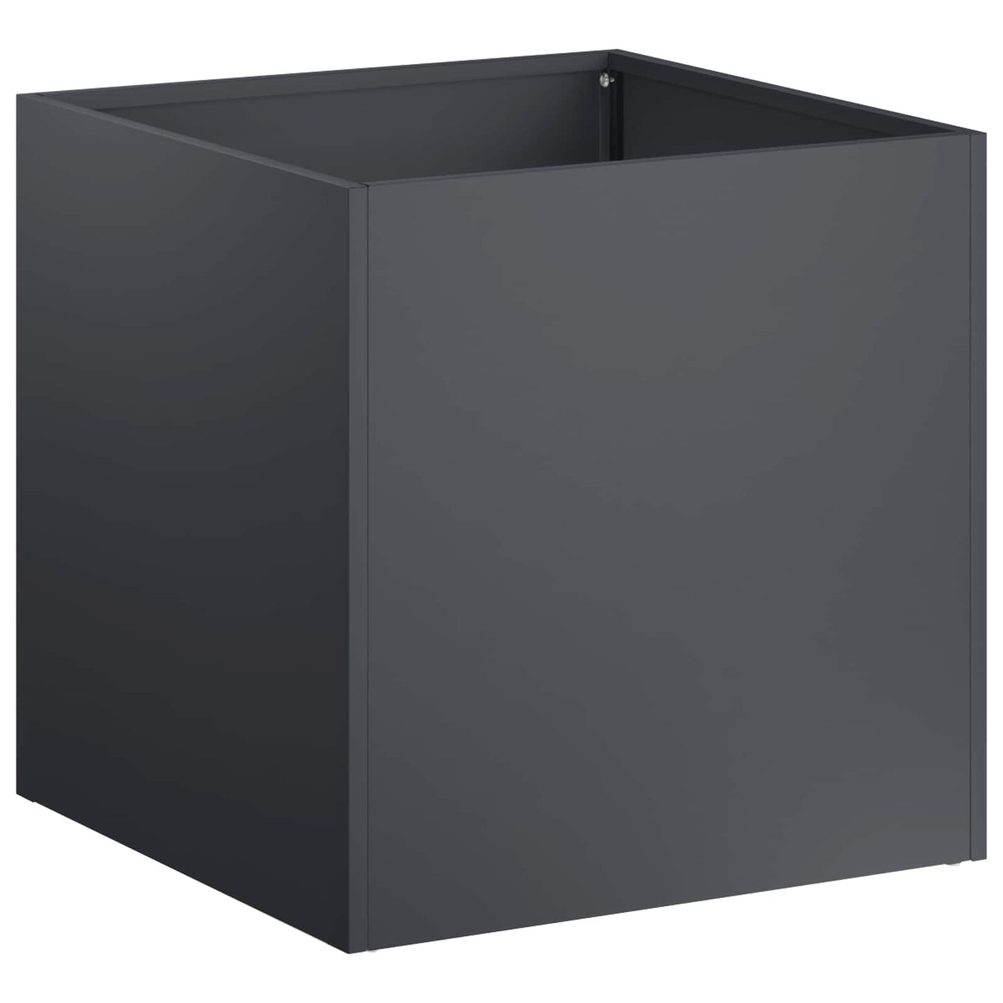 Garden Planter 2 pcs Anthracite 45 x 45 x 45 cm