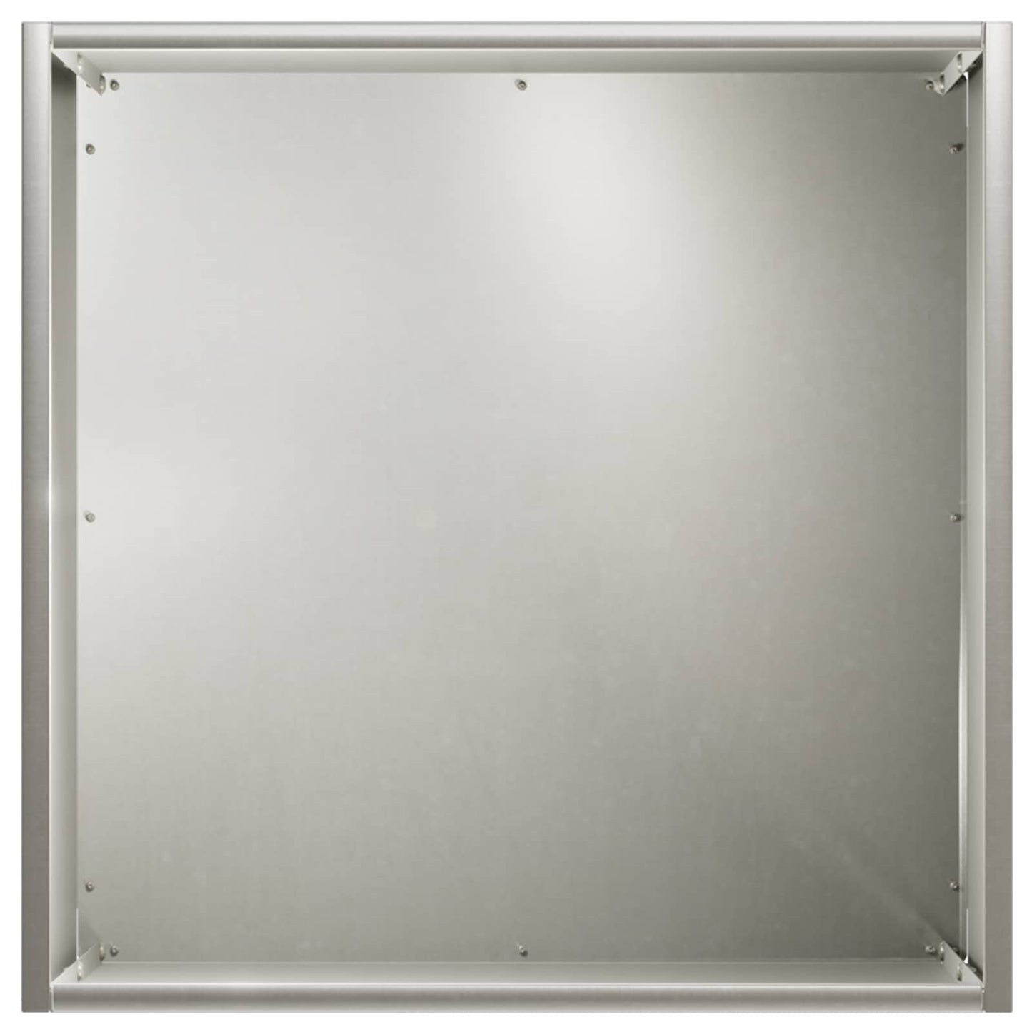 Garden Planter Silver 45 x 45 x 45 cm Stainless Steel