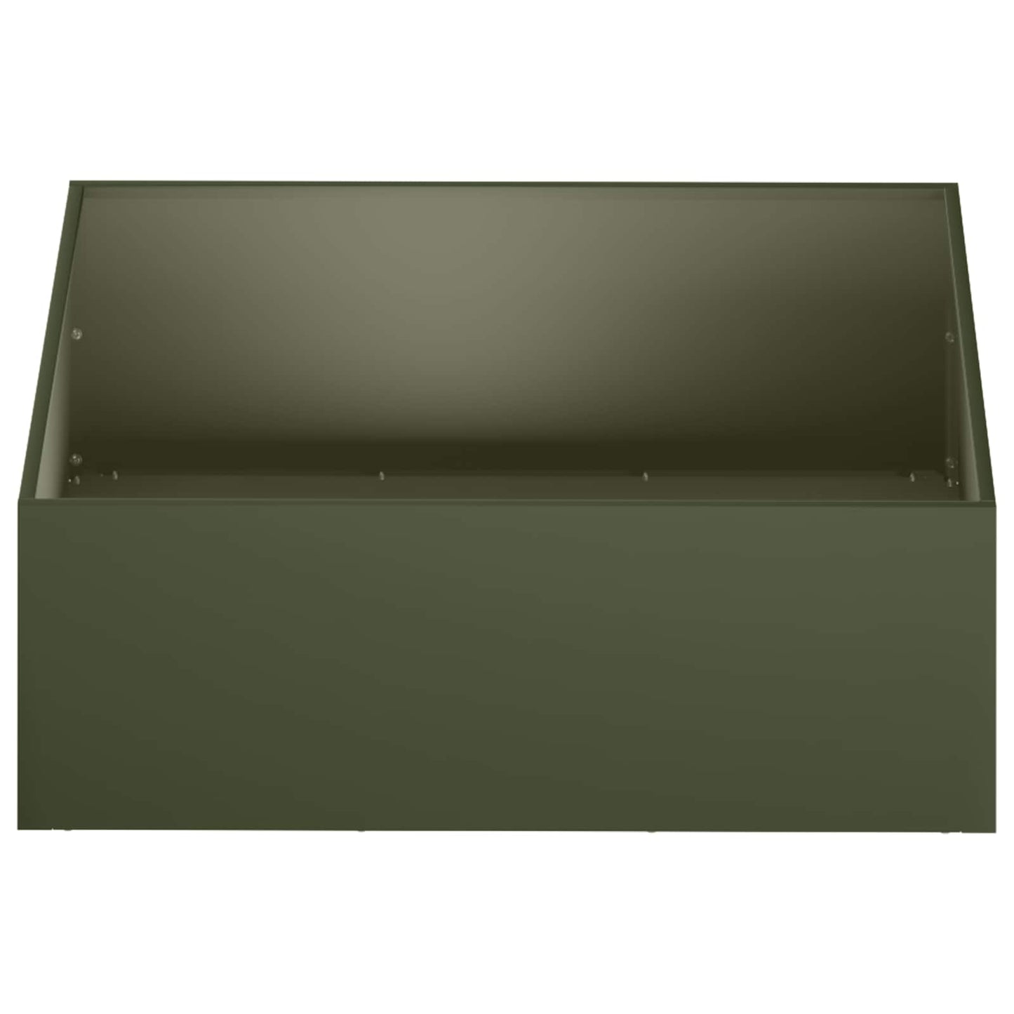 Garden Planter Olive Green 40 x 40 x 20 cm Cold-rolled Steel