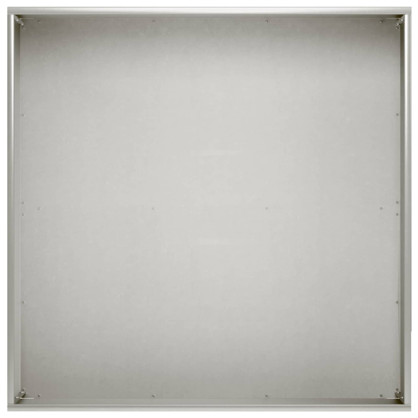 Garden Planter Silver 40 x 40 x 20 cm Stainless Steel