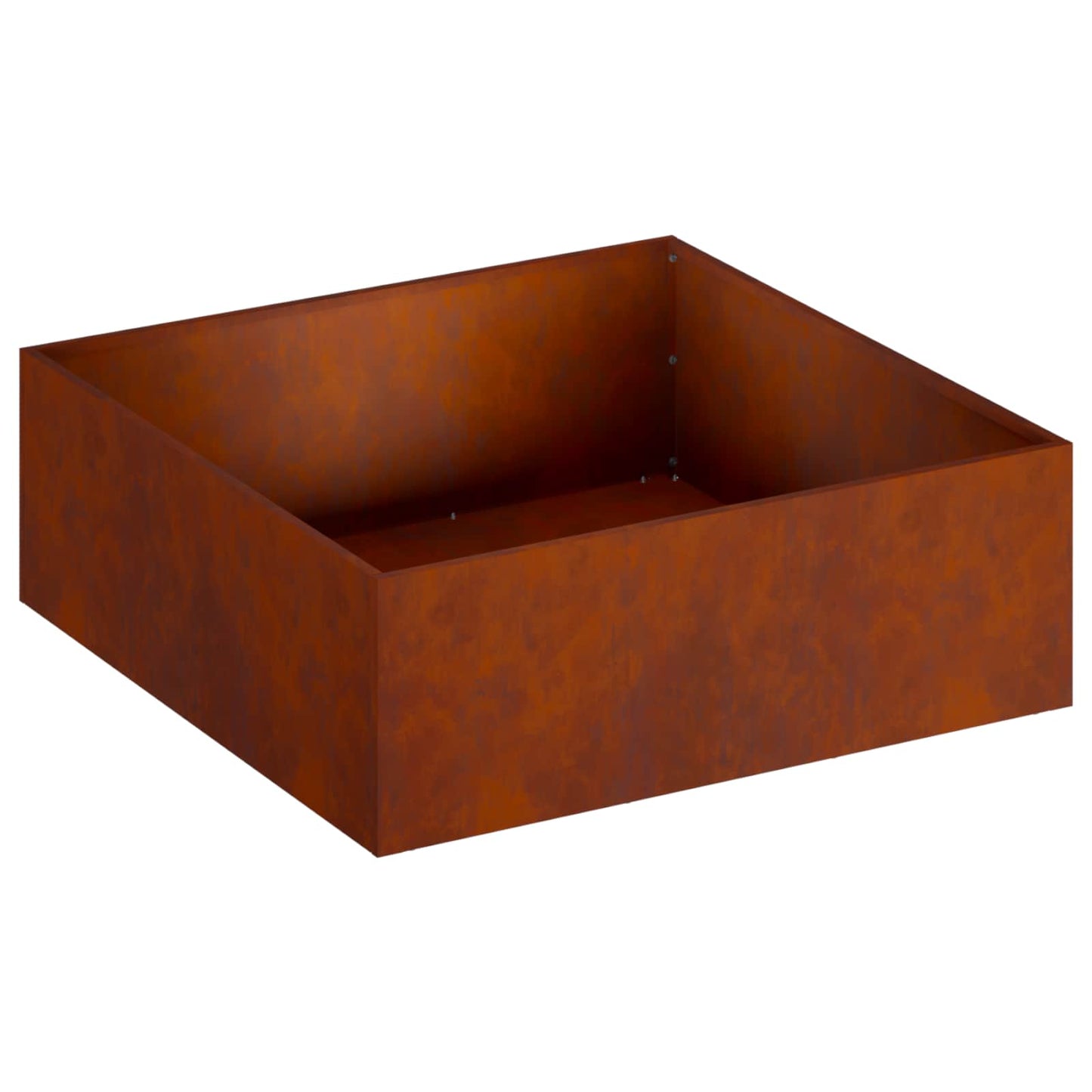 Garden Planter 2 pcs Rusty 40 x 40 x 20 cm Weathering Steel