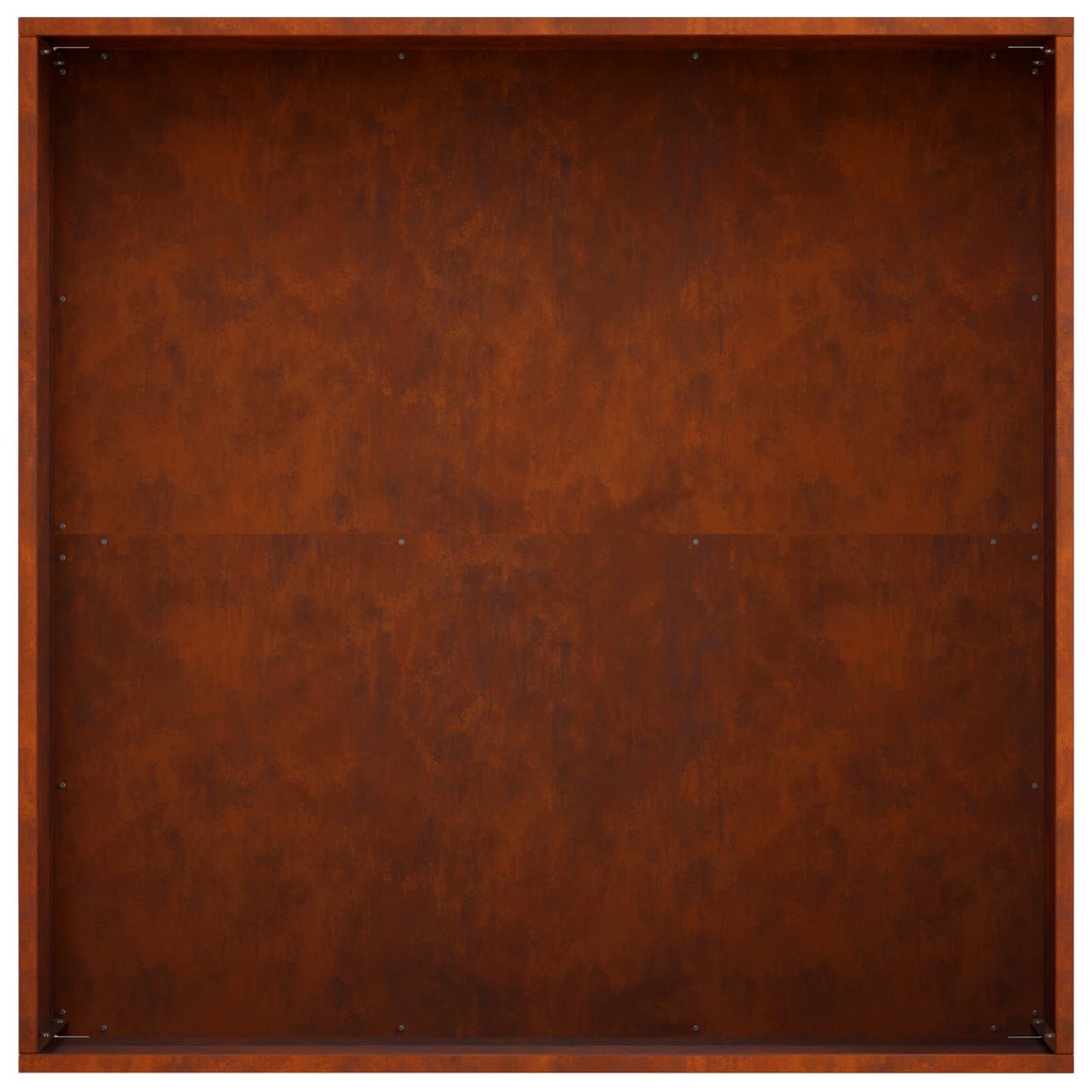Garden Planter 2 pcs Rusty 40 x 40 x 20 cm Weathering Steel