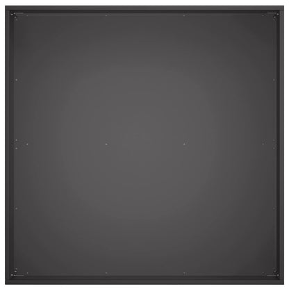 Garden Planter 2 pcs Black 60 x 60 x 20 cm Cold-rolled Steel