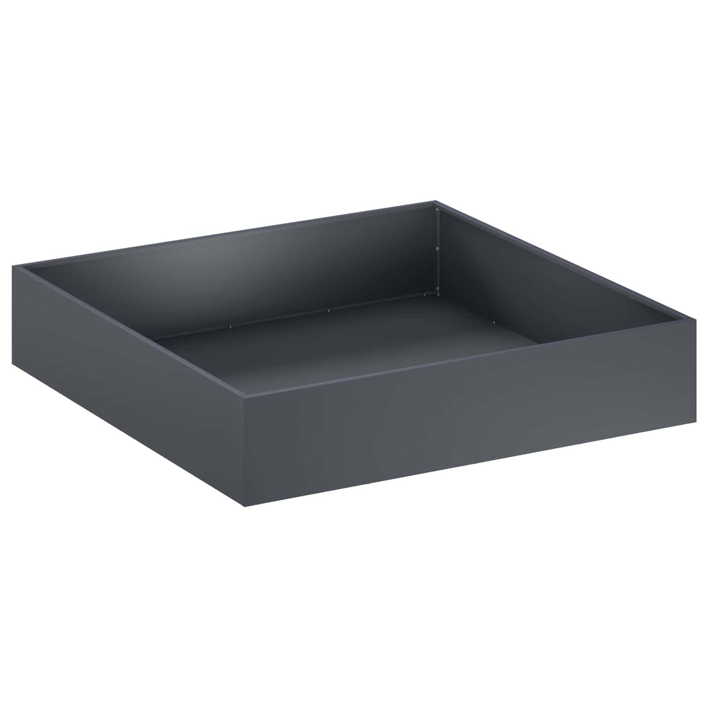 Garden Planter Anthracite 80 x 80 x 20 cm Cold-rolled Steel