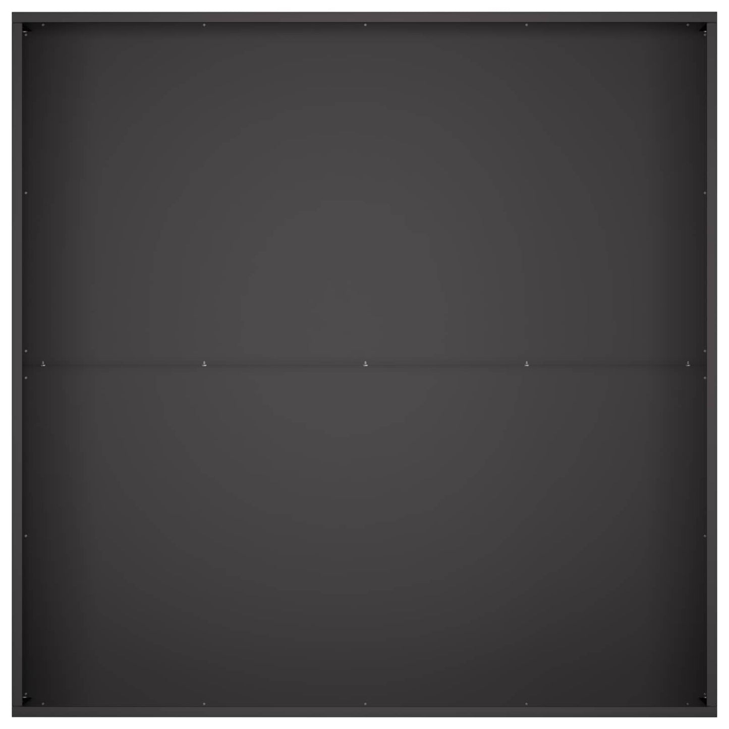 Garden Planter Black 100 x 100 x 20 cm Cold-rolled Steel