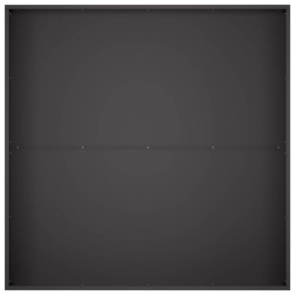Garden Planter Black 100 x 100 x 20 cm Cold-rolled Steel