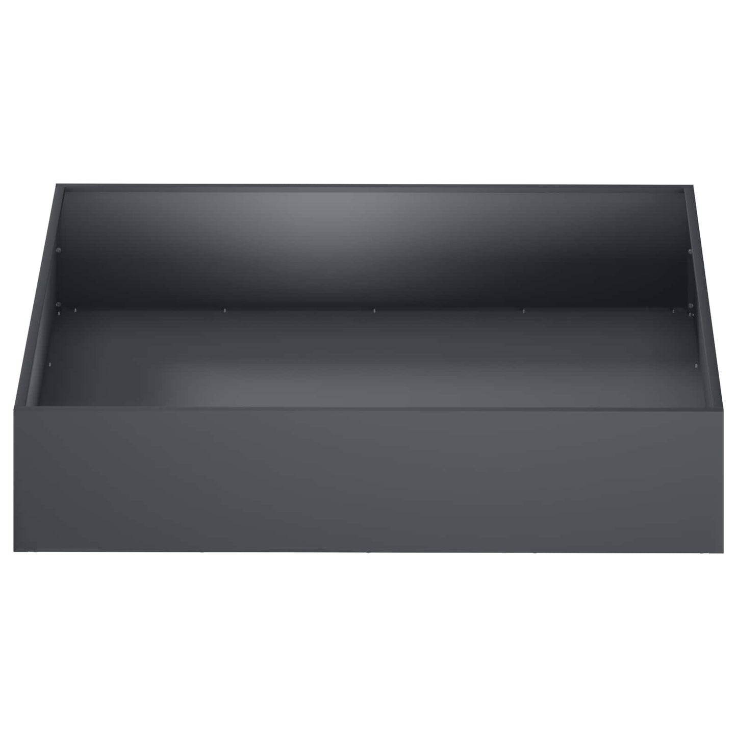 Garden Planter Anthracite 100 x 100 x 20 cm Cold-rolled Steel