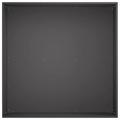 Garden Planter 2 pcs Black 40 x 40 x 30 cm Cold-rolled Steel