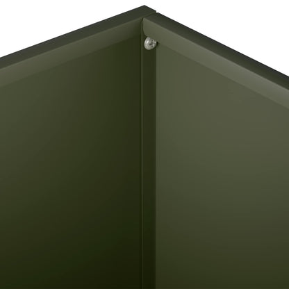 Garden Planter 2 pcs Olive Green 40 x 40 x 30 cm