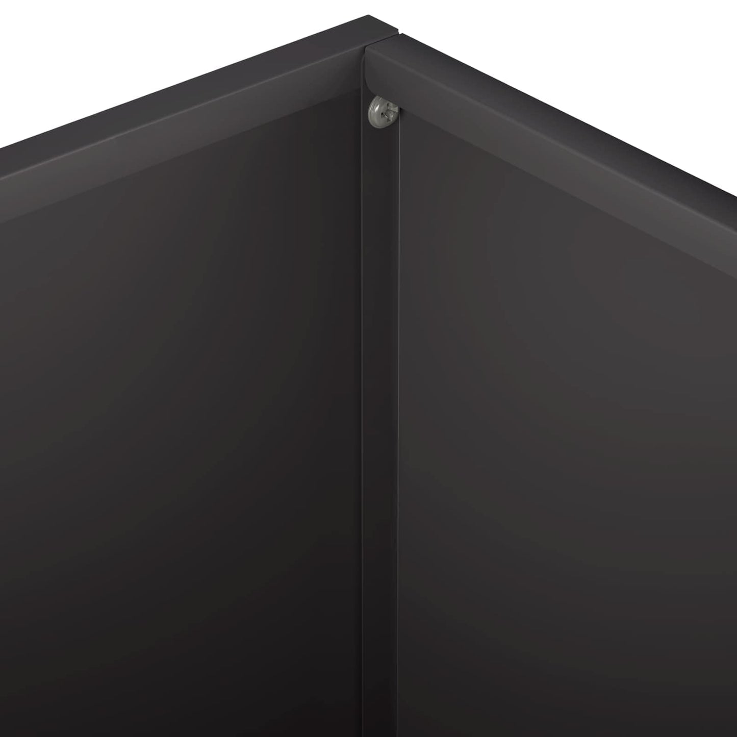 Garden Planter 2 pcs Black 60 x 60 x 30 cm Cold-rolled Steel