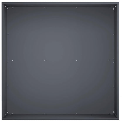 Garden Planter 2 pcs Anthracite 60 x 60 x 30 cm
