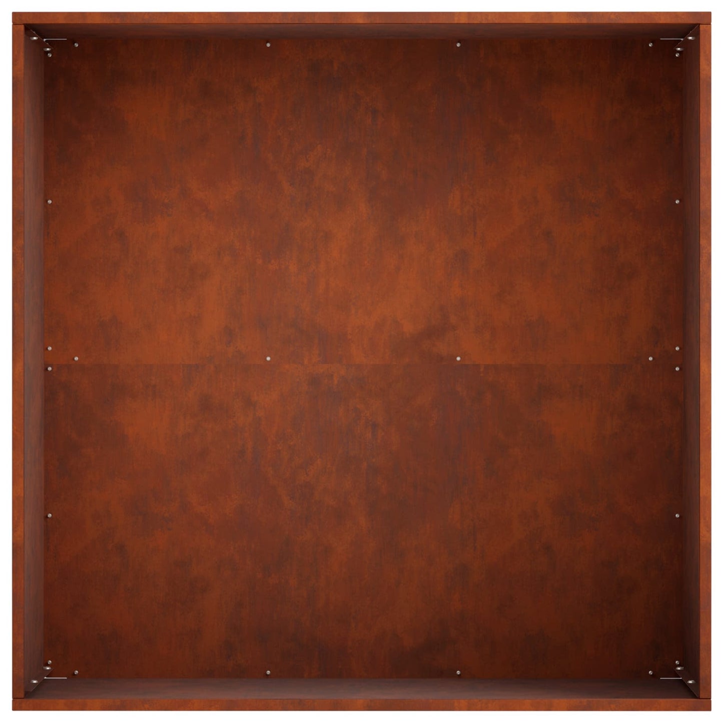 Garden Planter 2 pcs Rusty 60 x 60 x 30 cm Weathering Steel