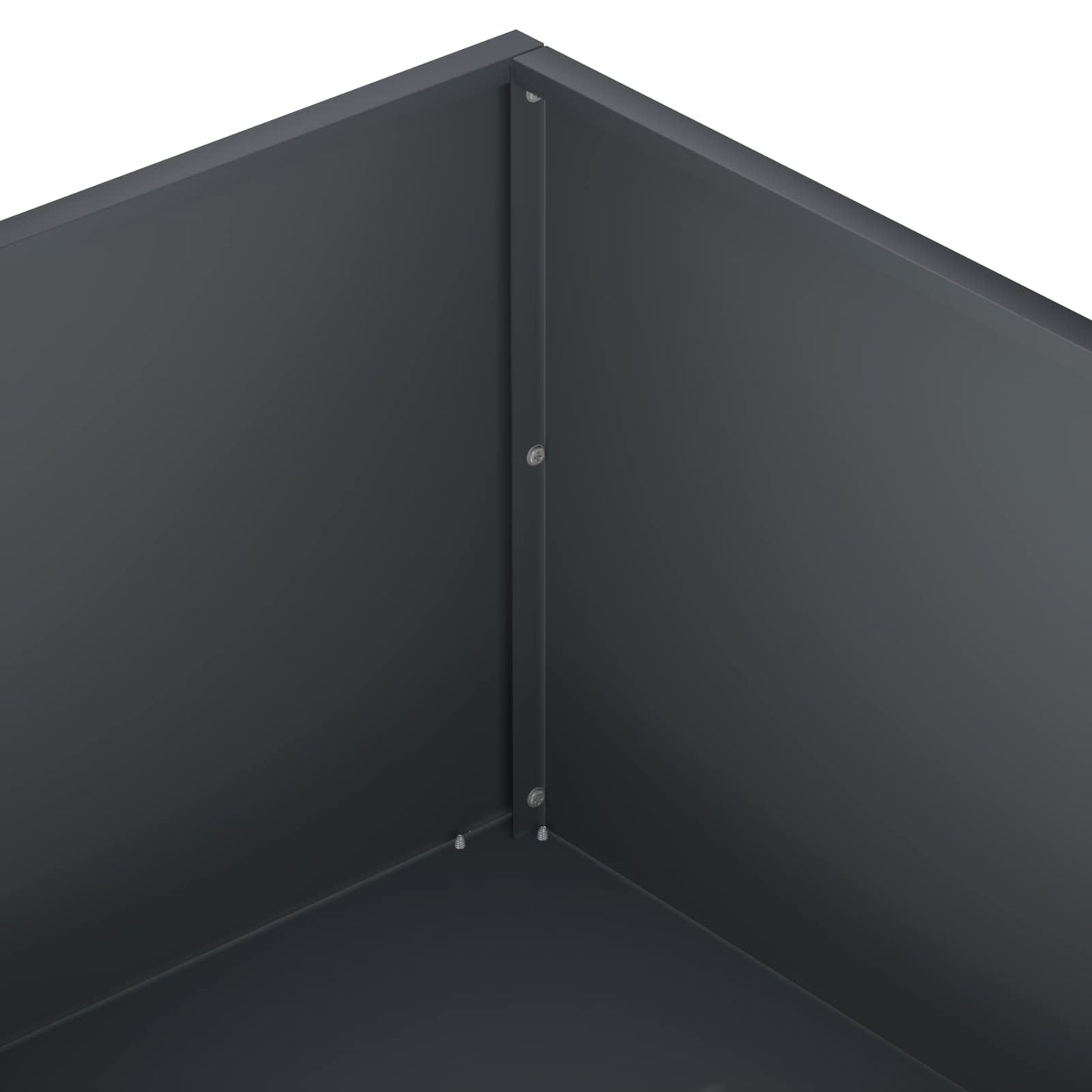 Garden Planter Anthracite 100 x 100 x 30 cm Cold-rolled Steel