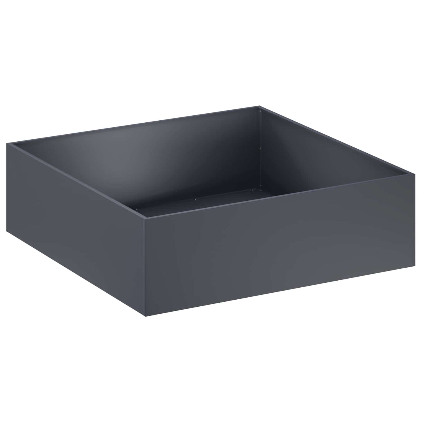 Garden Planter Anthracite 100 x 100 x 30 cm Cold-rolled Steel