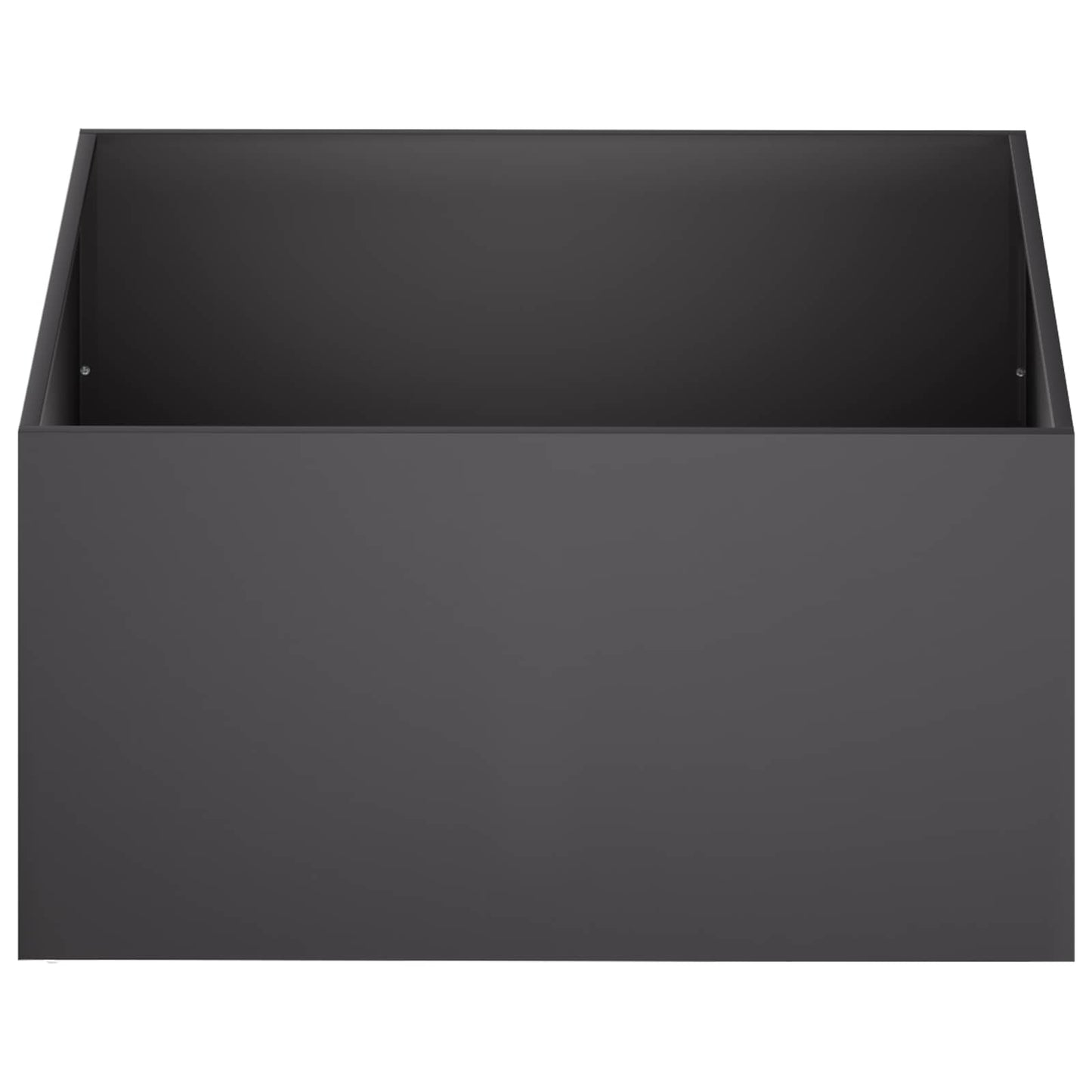 Garden Planter 2 pcs Black 60 x 60 x 40 cm Cold-rolled Steel