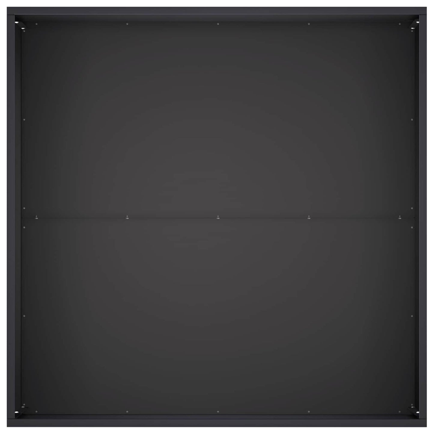 Garden Planter 2 pcs Black 60 x 60 x 40 cm Cold-rolled Steel