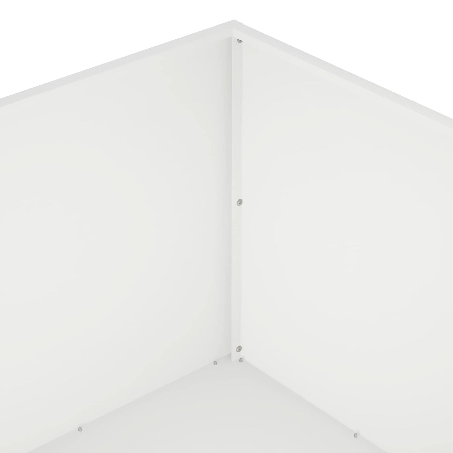 Garden Planter 2 pcs White 80 x 80 x 40 cm Cold-rolled Steel