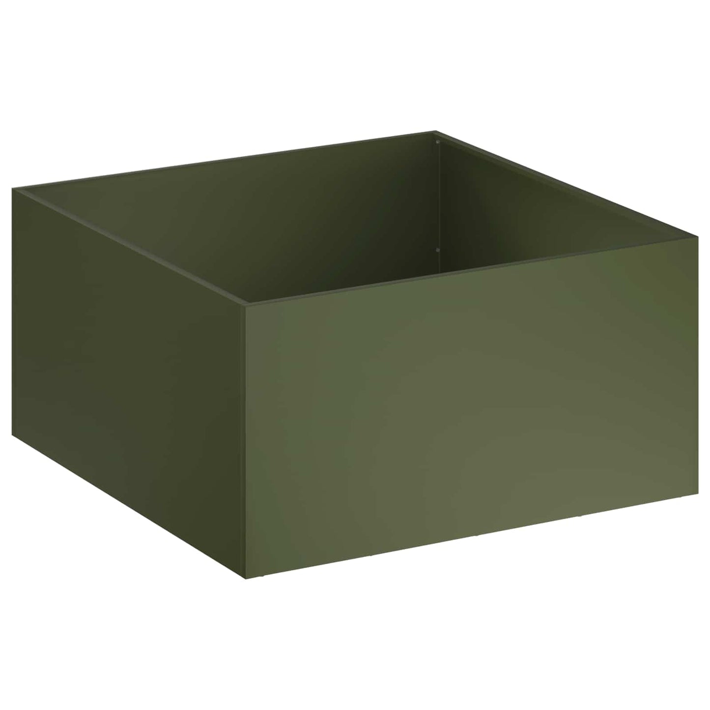 Garden Planter 2 pcs Olive Green 80 x 80 x 40 cm