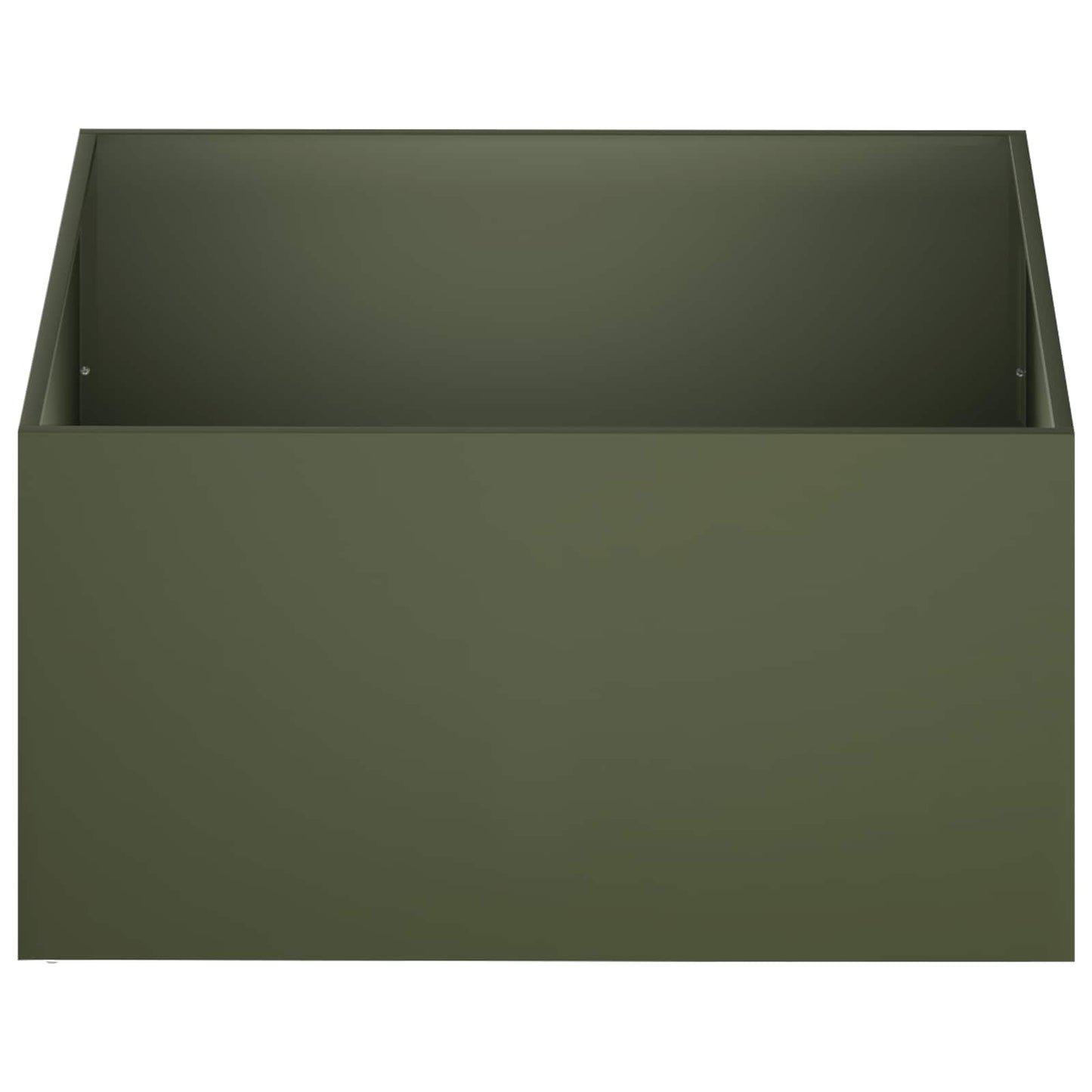 Garden Planter 2 pcs Olive Green 80 x 80 x 40 cm