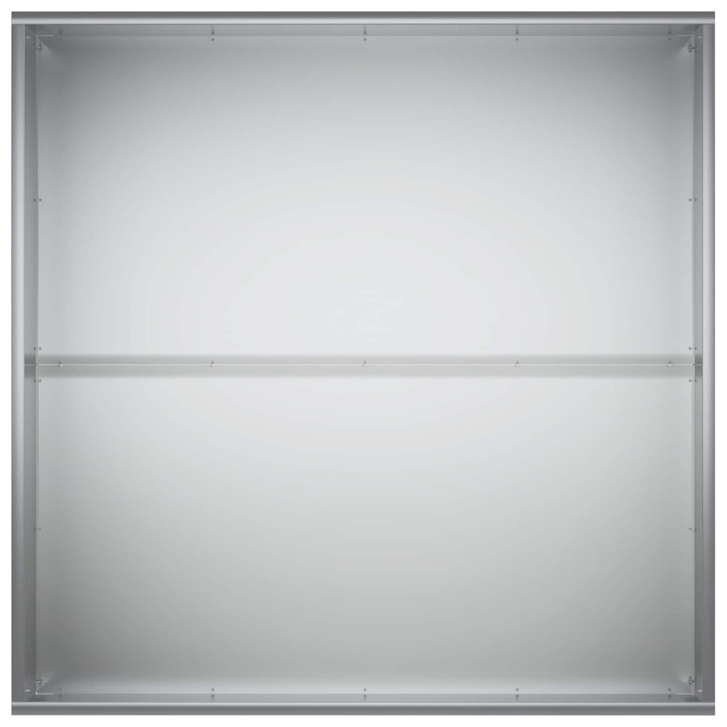 Garden Planter 2 pcs Silver 80 x 80 x 40 cm Galvanised Steel