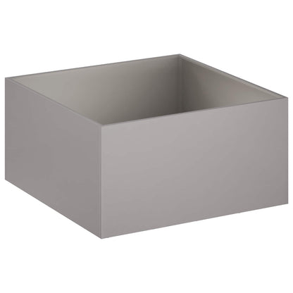 Garden Planter Rusty 80 x 80 x 40 cm Weathering Steel