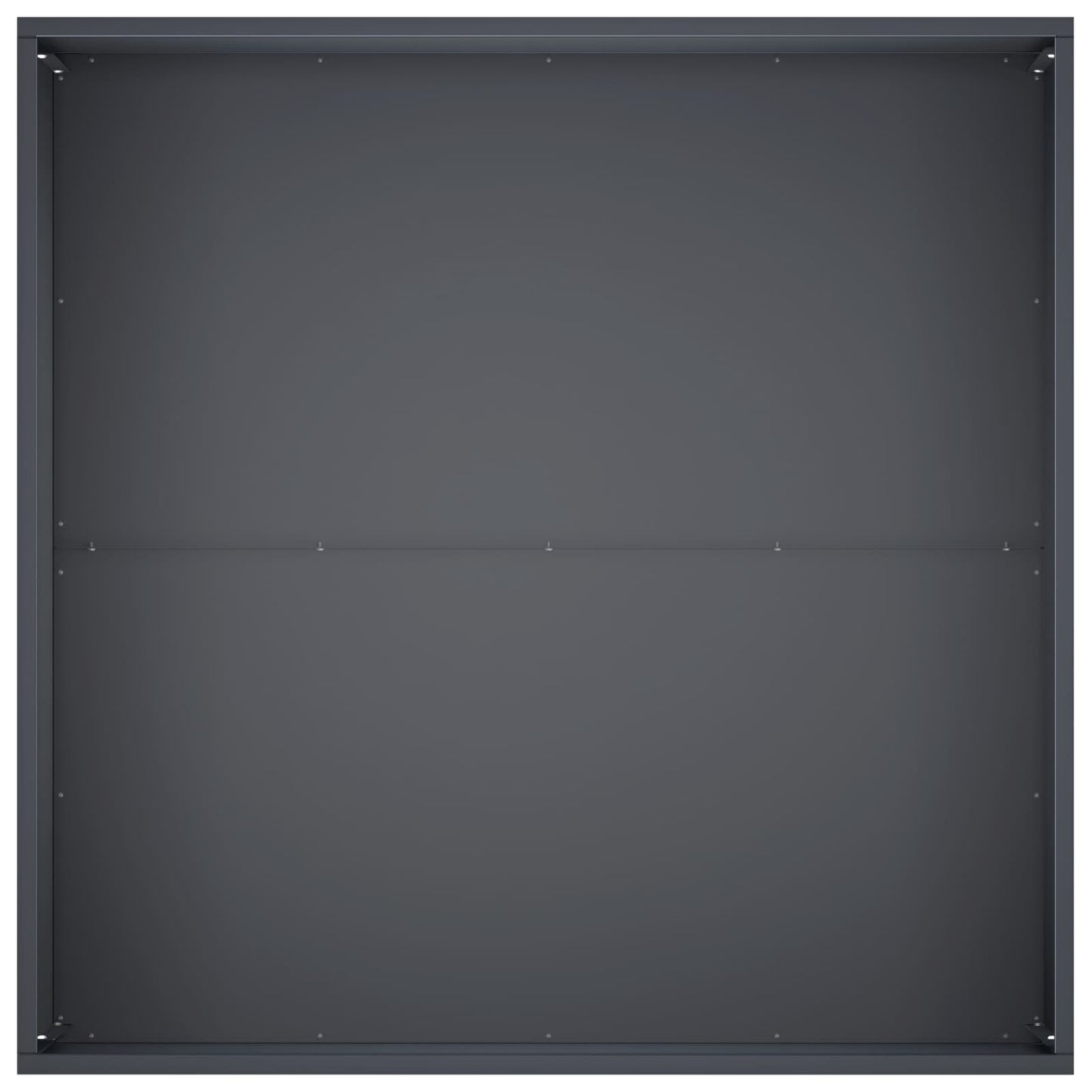 Garden Planter 2 pcs Anthracite 100 x 100 x 40 cm