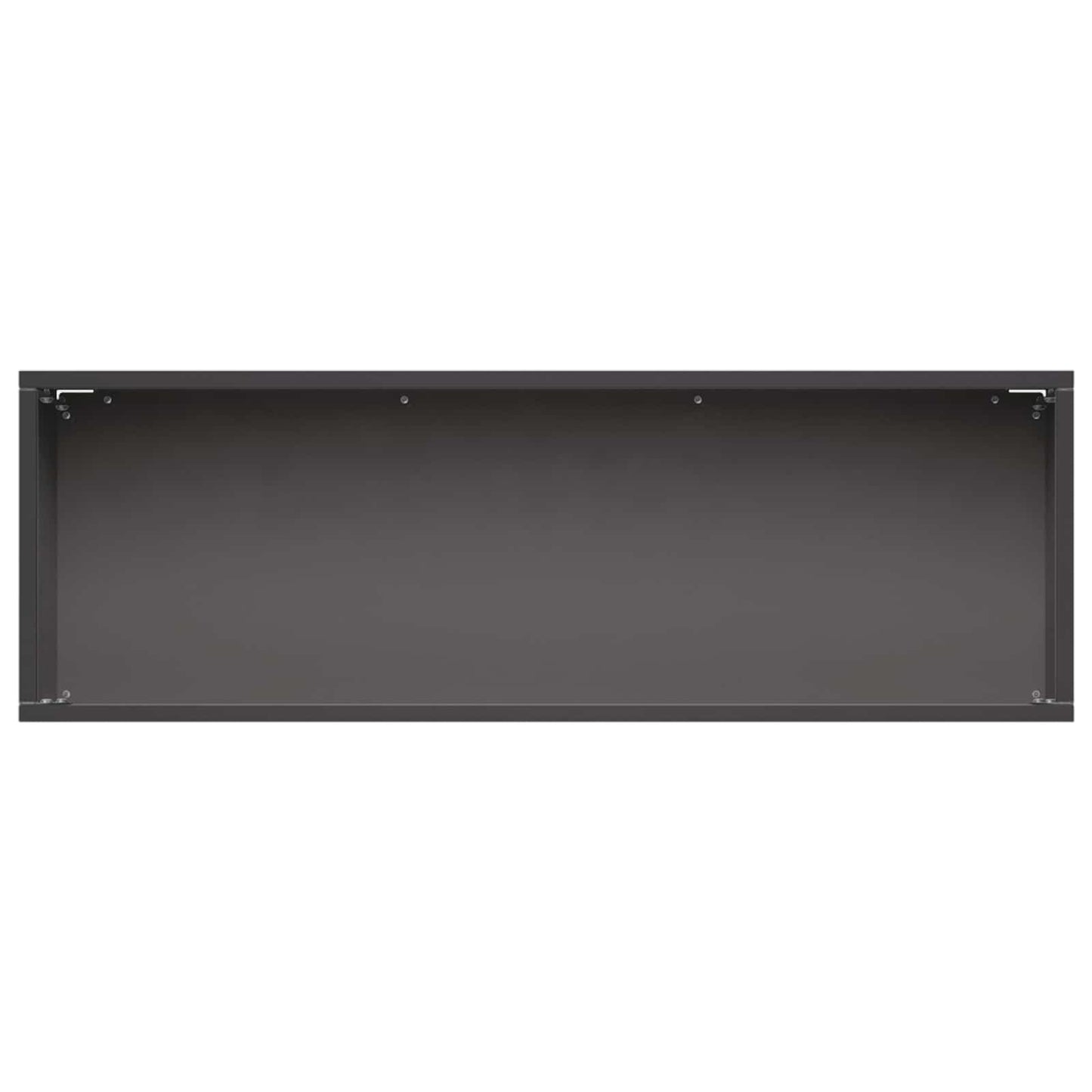 Garden Planter Black 40 x 20 x 20 cm Cold-rolled Steel