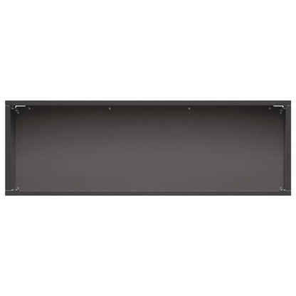 Garden Planter Black 40 x 20 x 20 cm Cold-rolled Steel