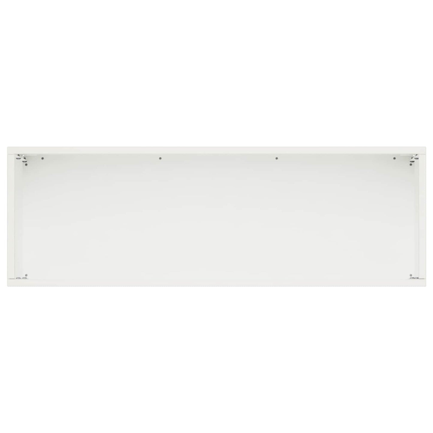 Garden Planter White 40 x 20 x 20 cm Cold-rolled Steel