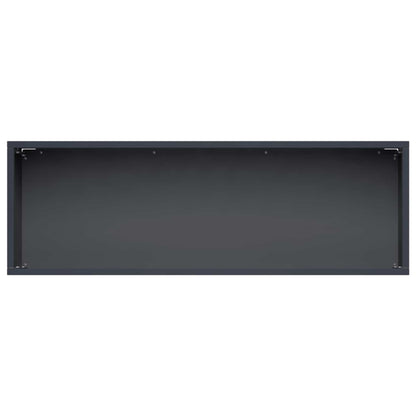 Garden Planter Anthracite 40 x 20 x 20 cm Cold-rolled Steel
