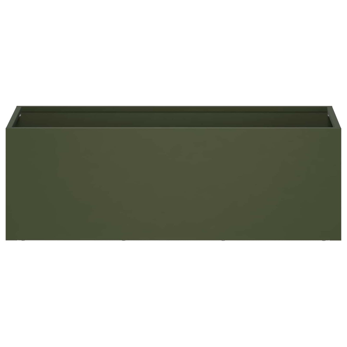 Garden Planter Olive Green 40 x 20 x 20 cm Cold-rolled Steel