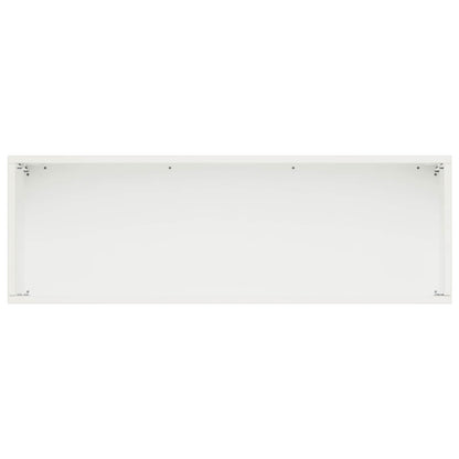 Garden Planter White 60 x 20 x 20 cm Cold-rolled Steel