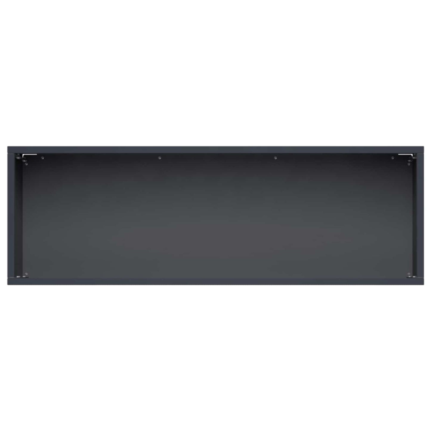 Garden Planter 2 pcs Anthracite 60 x 20 x 20 cm