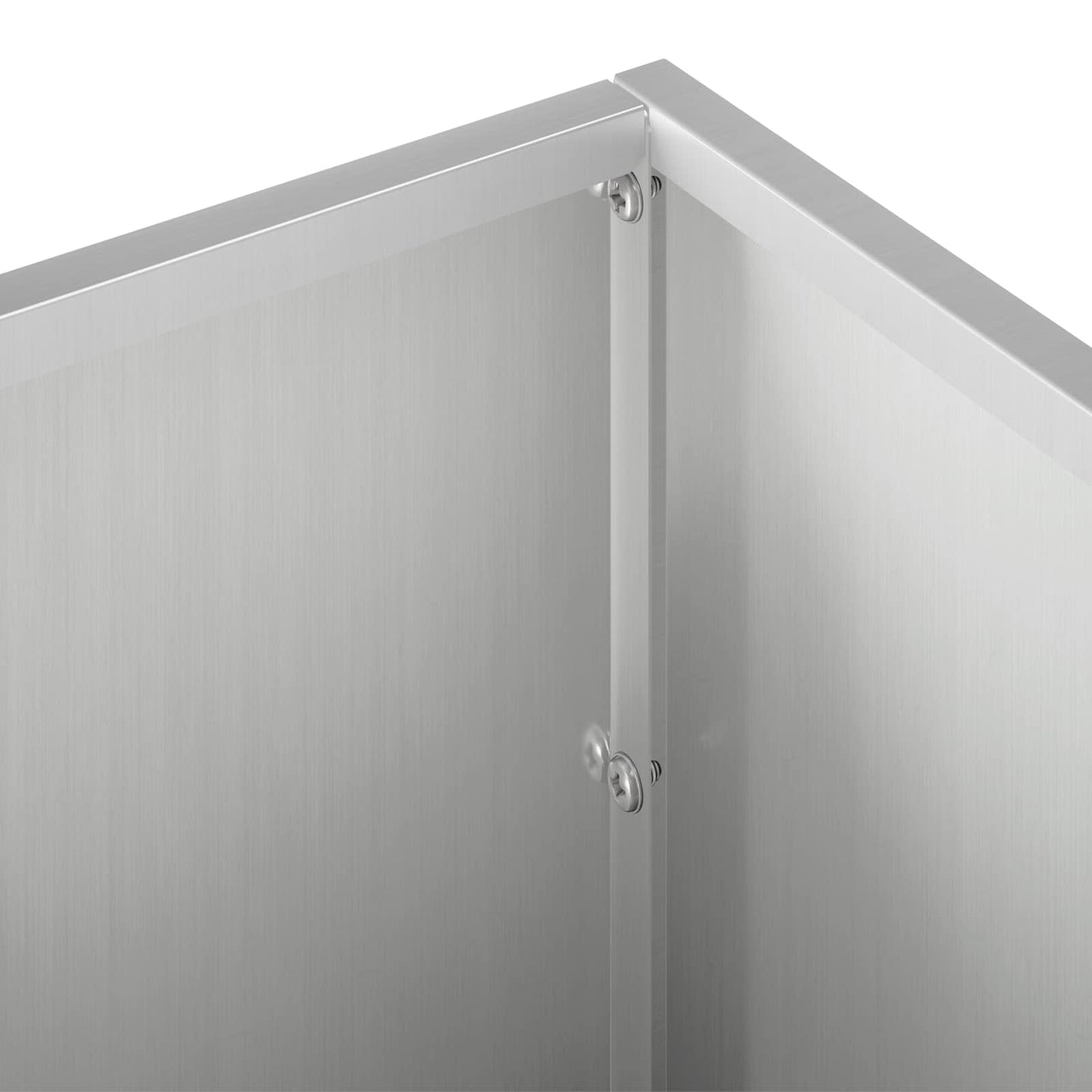 Garden Planter Silver 60 x 20 x 20 cm Galvanised Steel