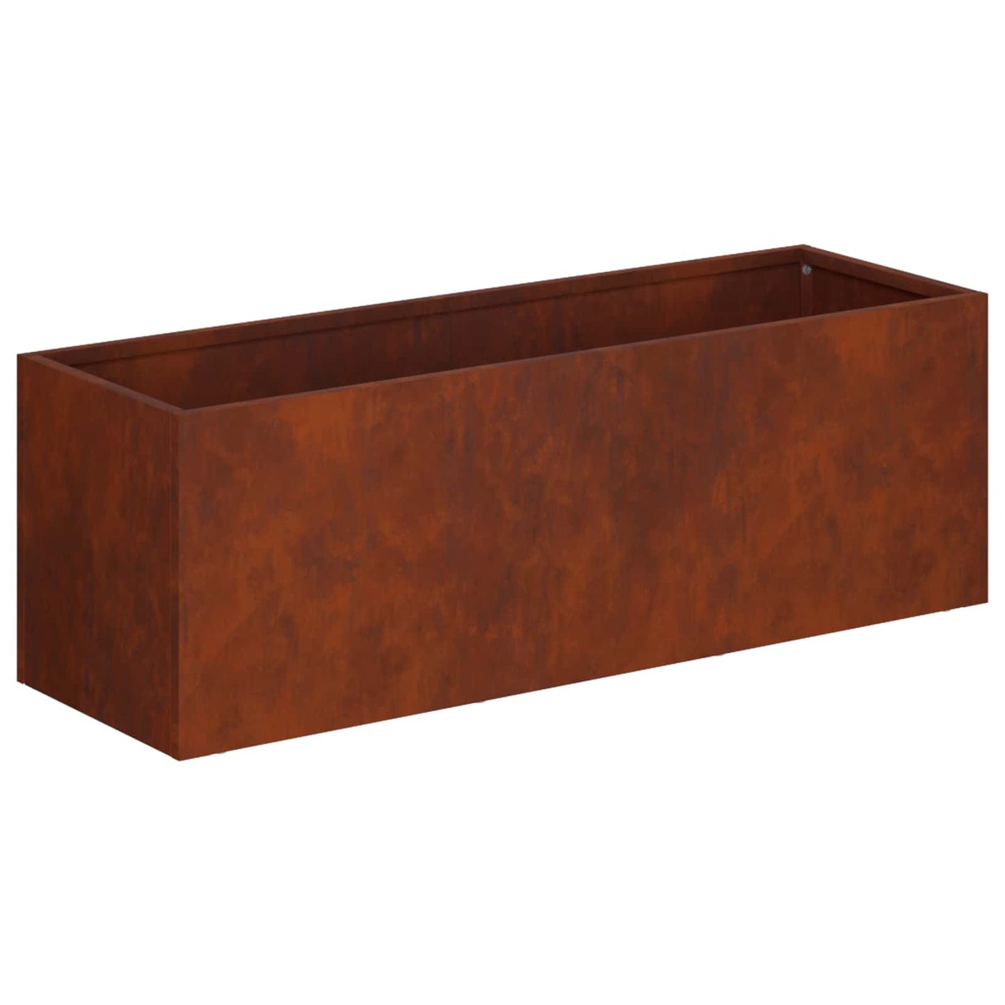 Garden Planter Rusty 60 x 20 x 20 cm Weathering Steel