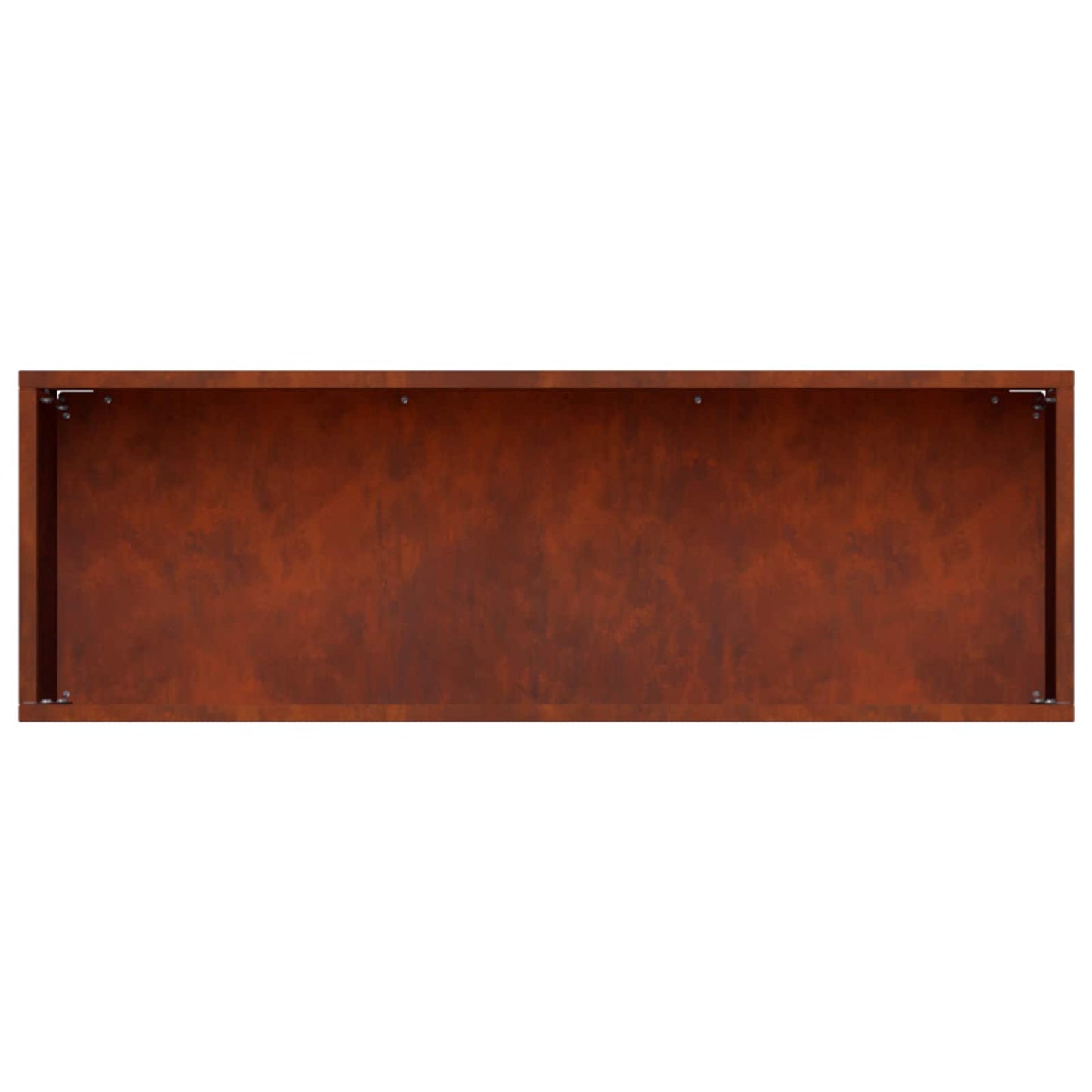 Garden Planter Rusty 60 x 20 x 20 cm Weathering Steel