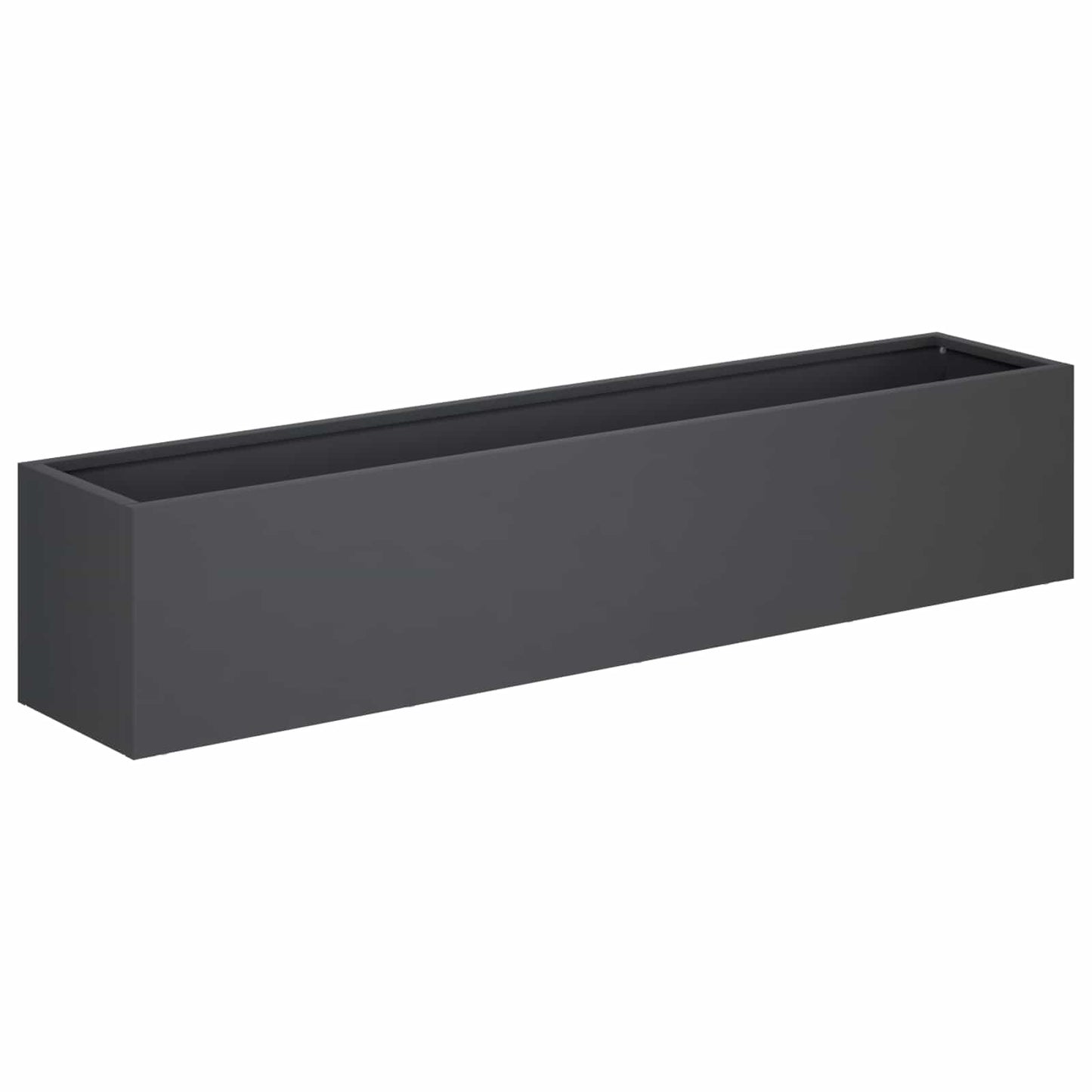Garden Planter Anthracite 80 x 20 x 20 cm Cold-rolled Steel