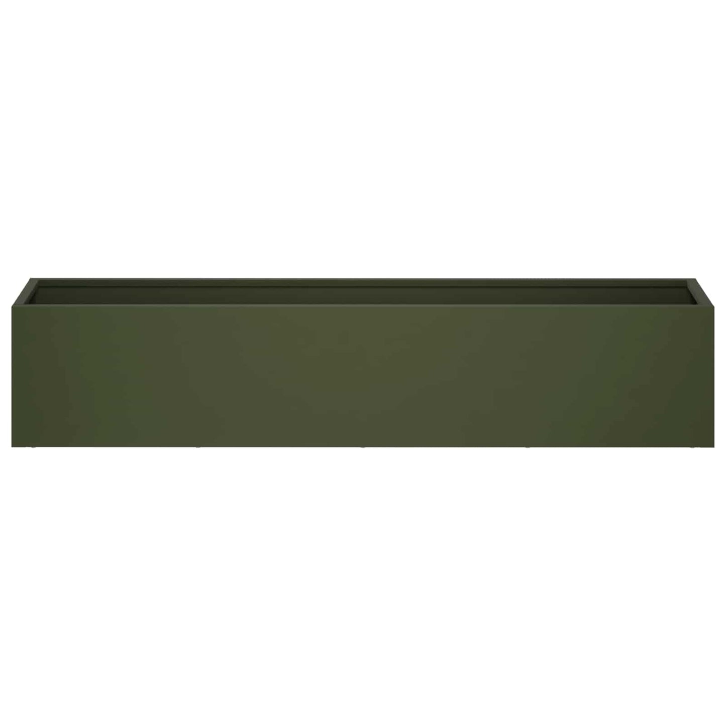 Garden Planter 2 pcs Olive Green 80 x 20 x 20 cm