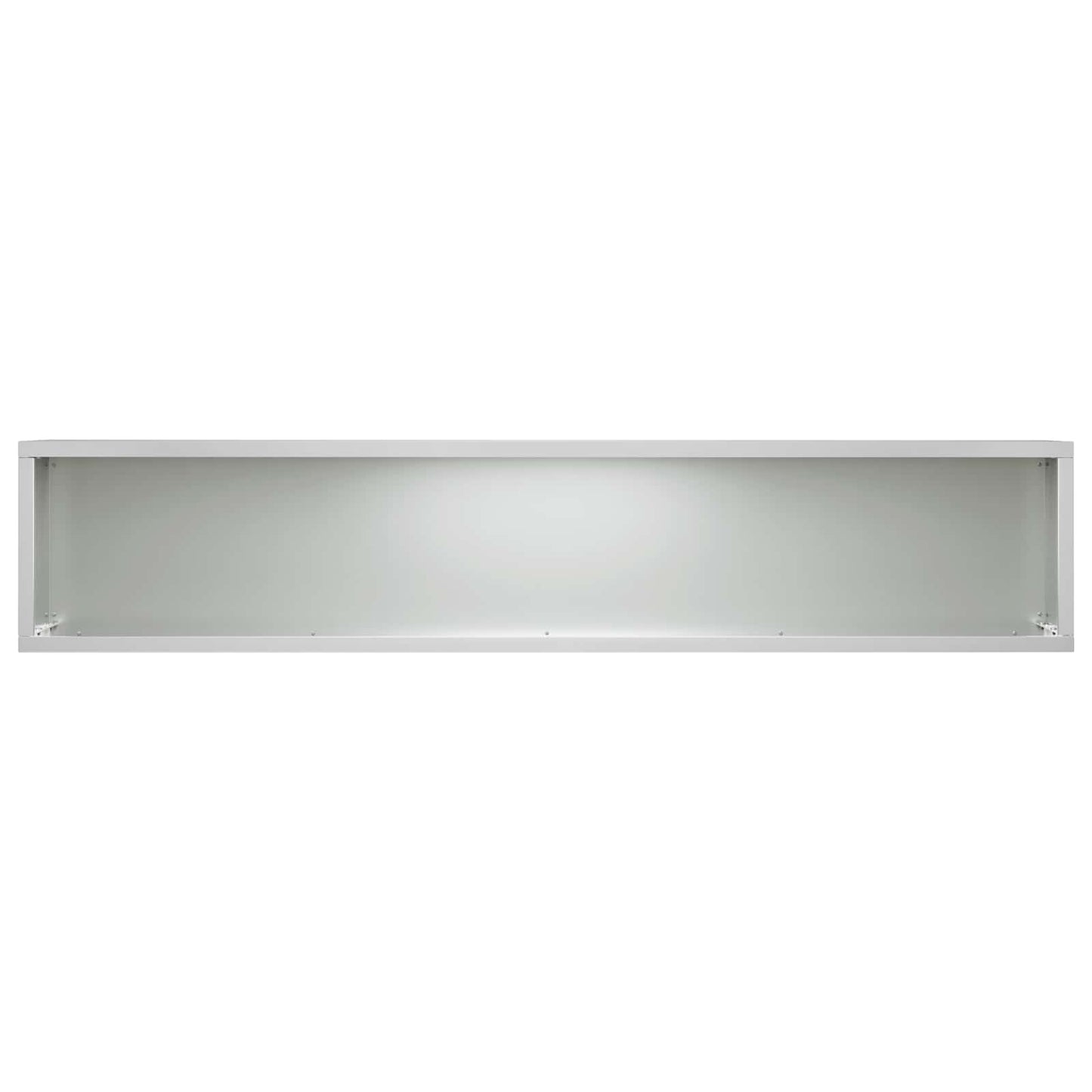 Garden Planter Silver 80 x 20 x 20 cm Galvanised Steel