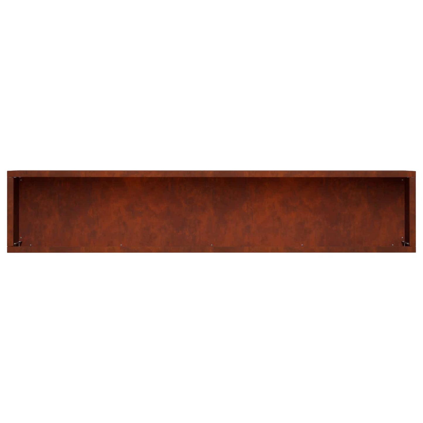 Garden Planter Rusty 80 x 20 x 20 cm Weathering Steel