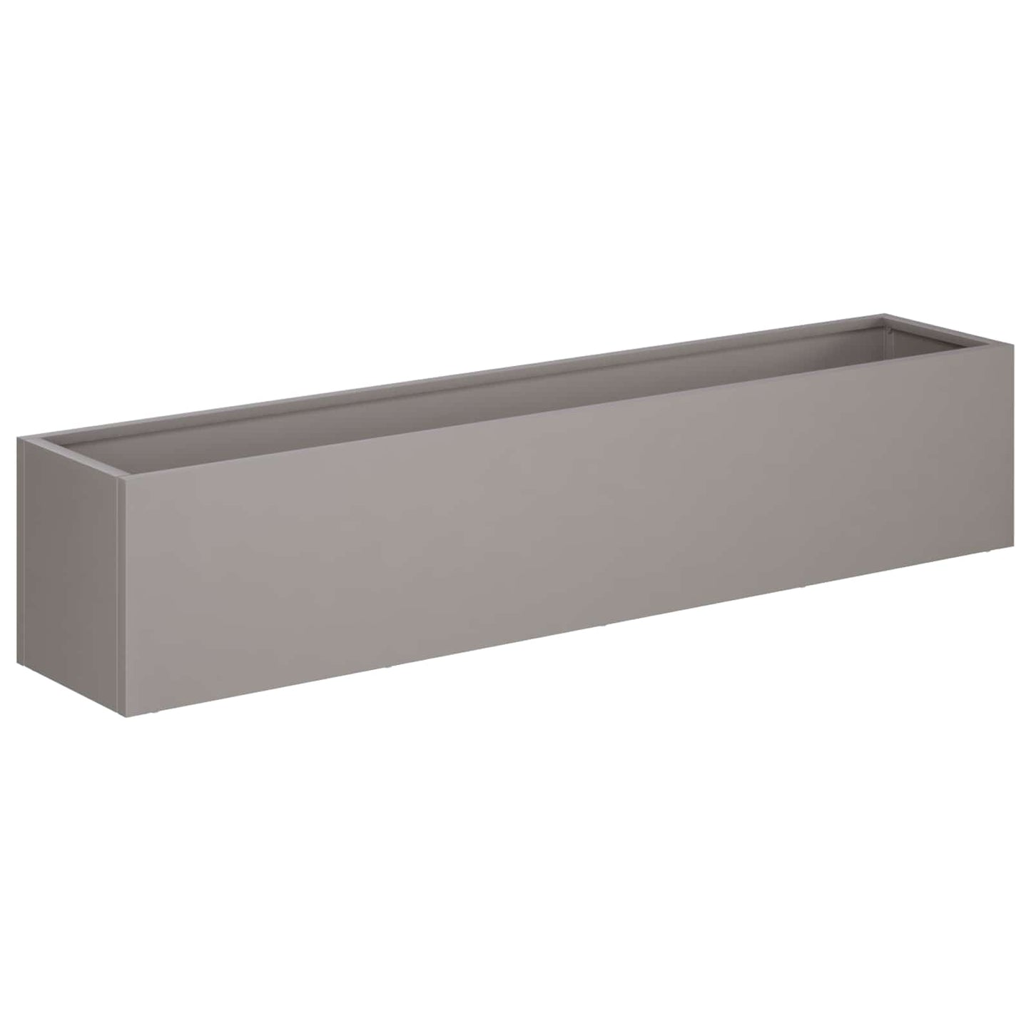 Garden Planter 2 pcs Rusty 100 x 20 x 20 cm Weathering Steel