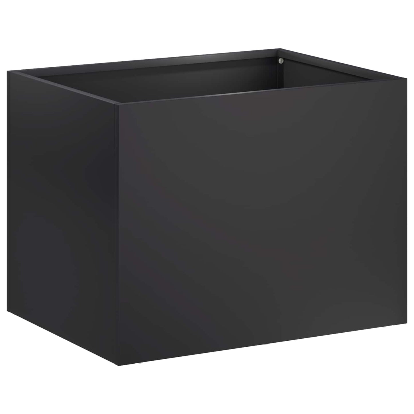 Garden Planter Black 40 x 30 x 30 cm Cold-rolled Steel