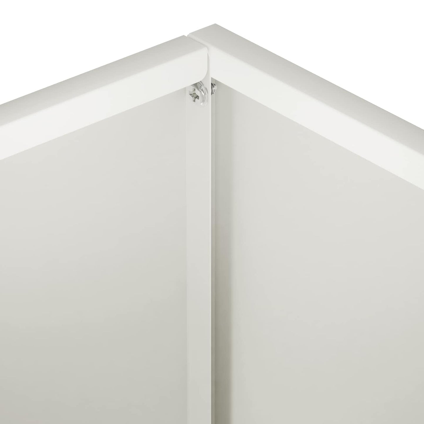 Garden Planter 2 pcs White 40 x 30 x 30 cm Cold-rolled Steel