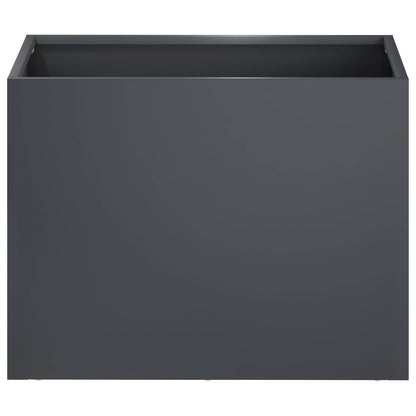 Garden Planter 2 pcs Anthracite 40 x 30 x 30 cm