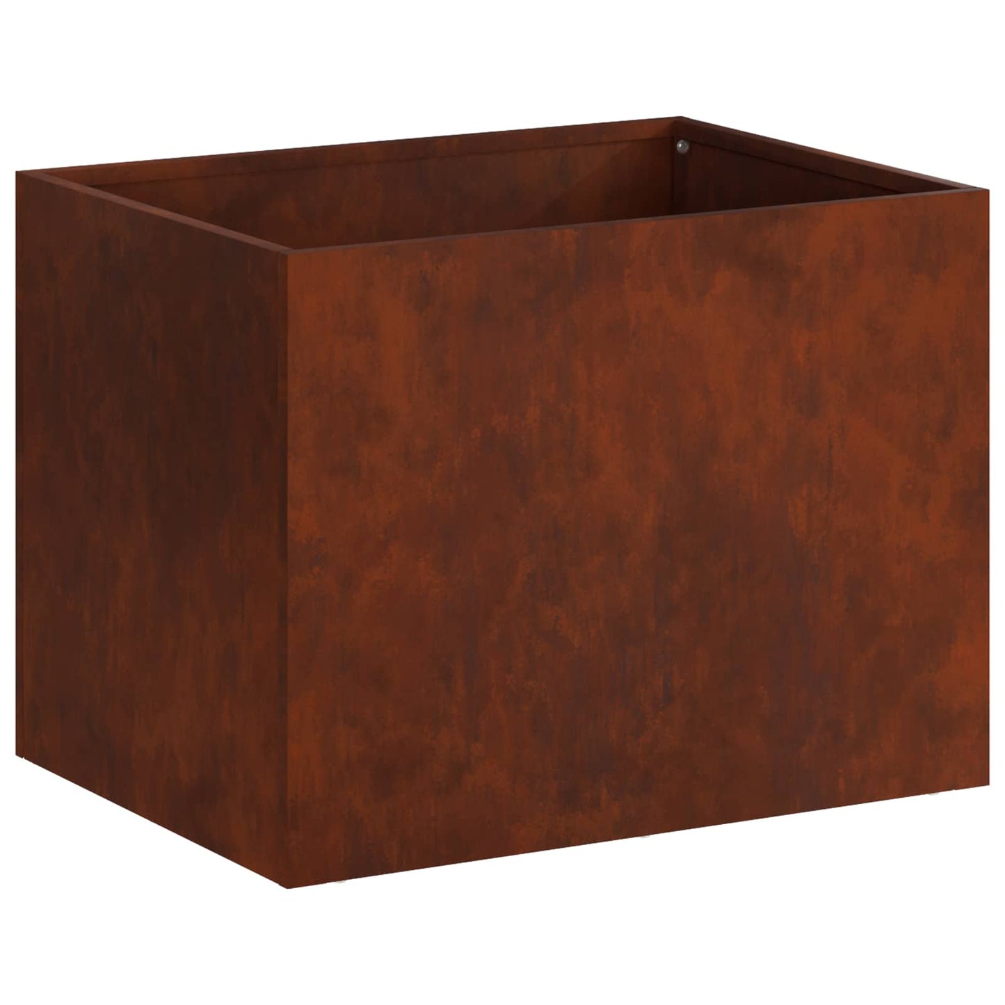 Garden Planter 2 pcs Rusty 40 x 30 x 30 cm Weathering Steel